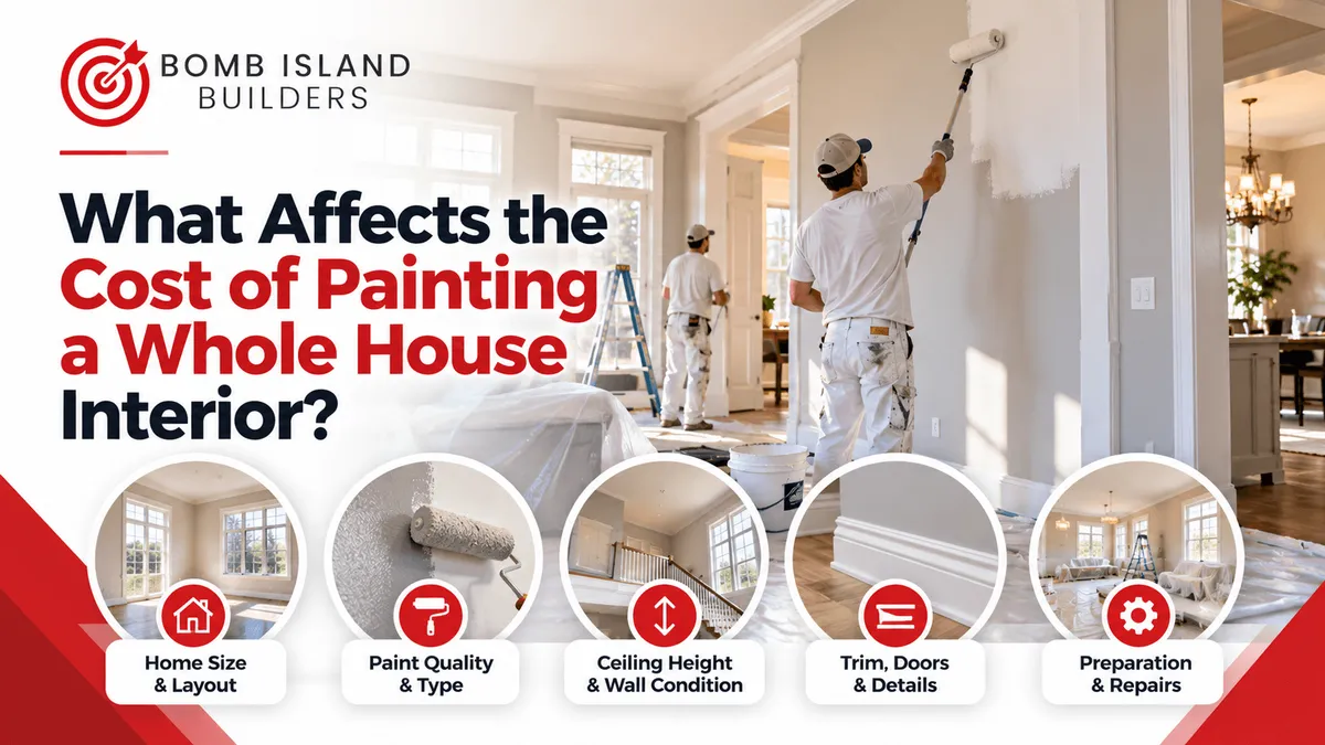 What Affects the Cost of Painting a Whole House Interior?