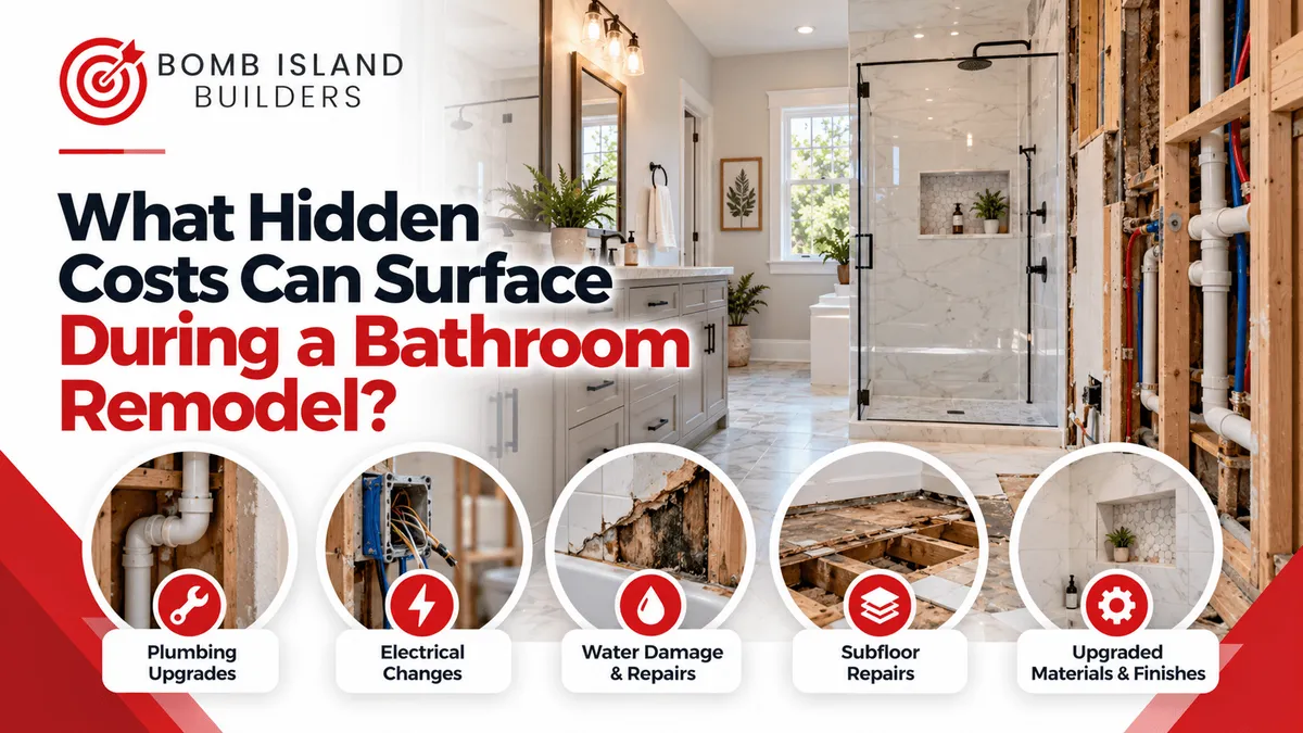What Hidden Costs Can Surface During a Bathroom Remodel?