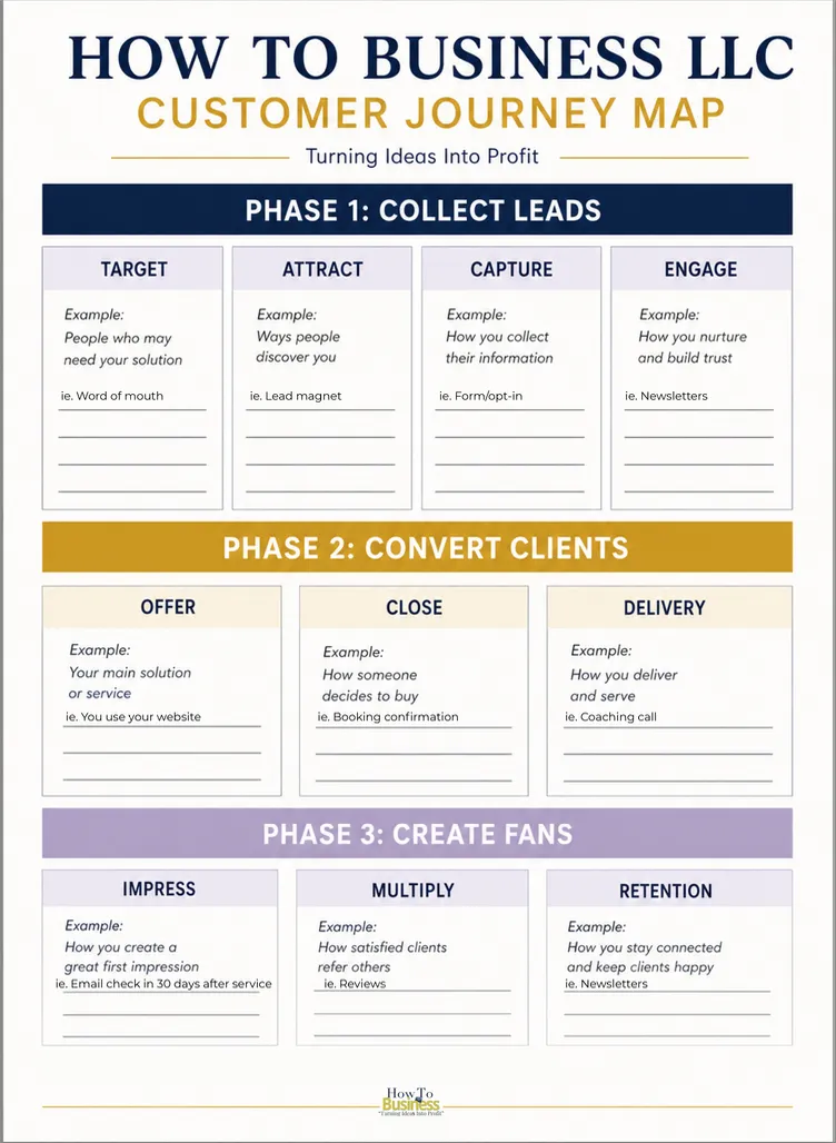 Hands-on strategy session workspace