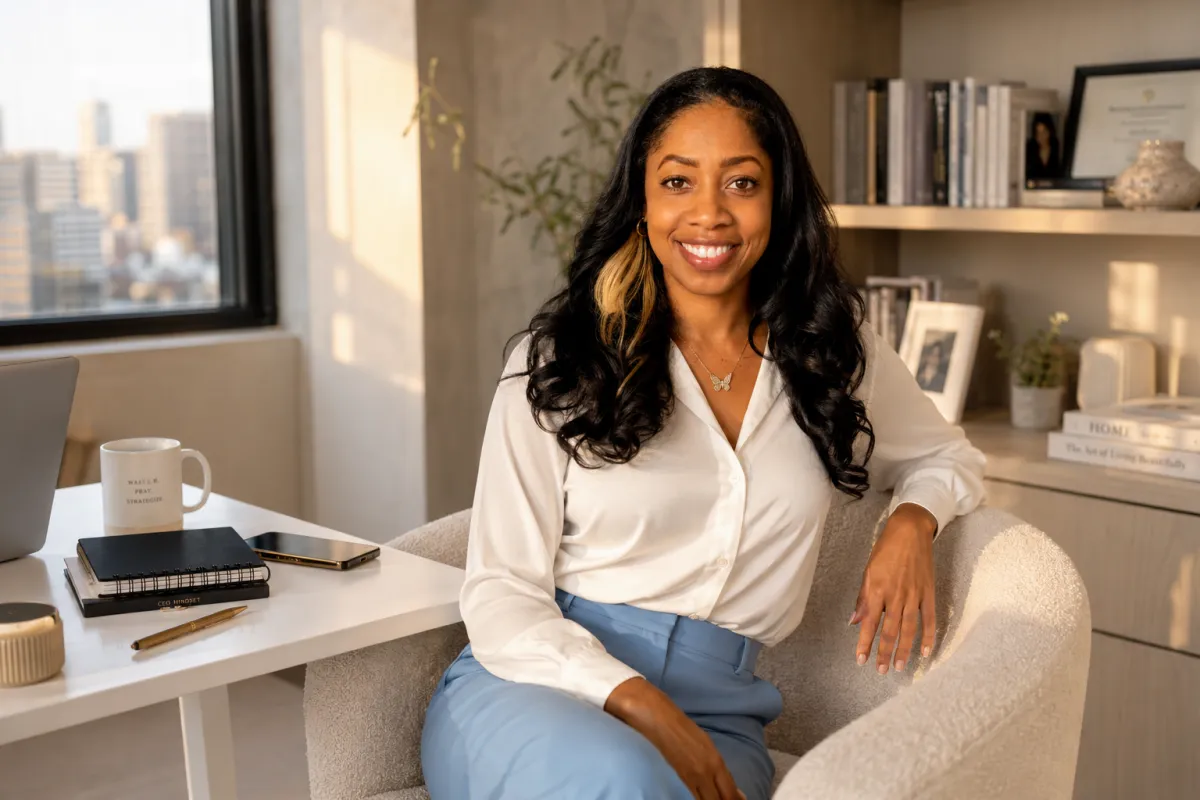 Portrait of Erin Randle, founder of How To Business LLC