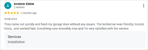 garage door sales