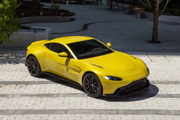 Aston Martin with Window Tint