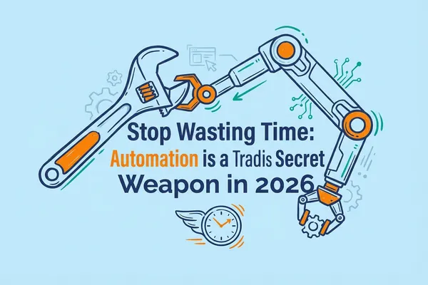 Stop Wasting Time: Automation is a Tradie's Secret Weapon in 2026