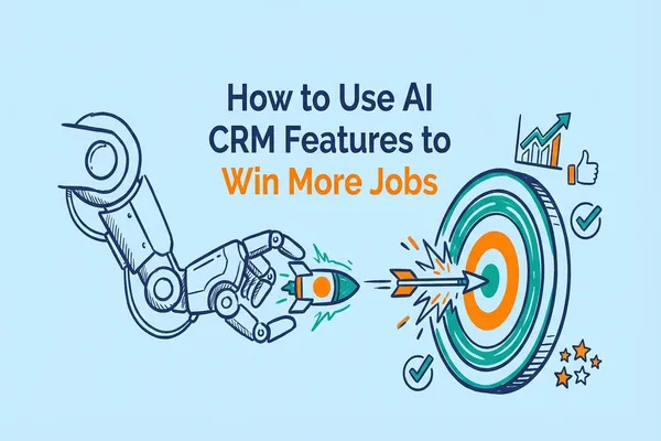 How to Use AI CRM Features to Win More Jobs
