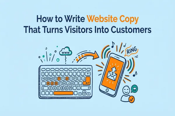 How to Write Website Copy That Turns Visitors Into Customers