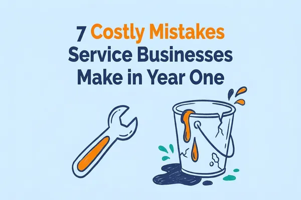 7 Costly Mistakes Service Businesses Make in Year One