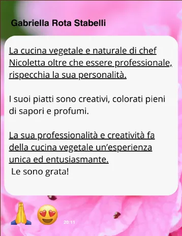 Gabriella Rota testimonial