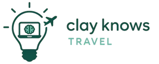 Clay Knows Travel official logo.