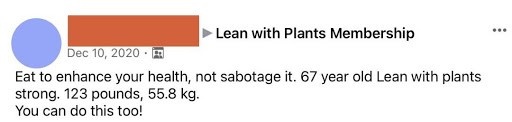 Lean with Plants 