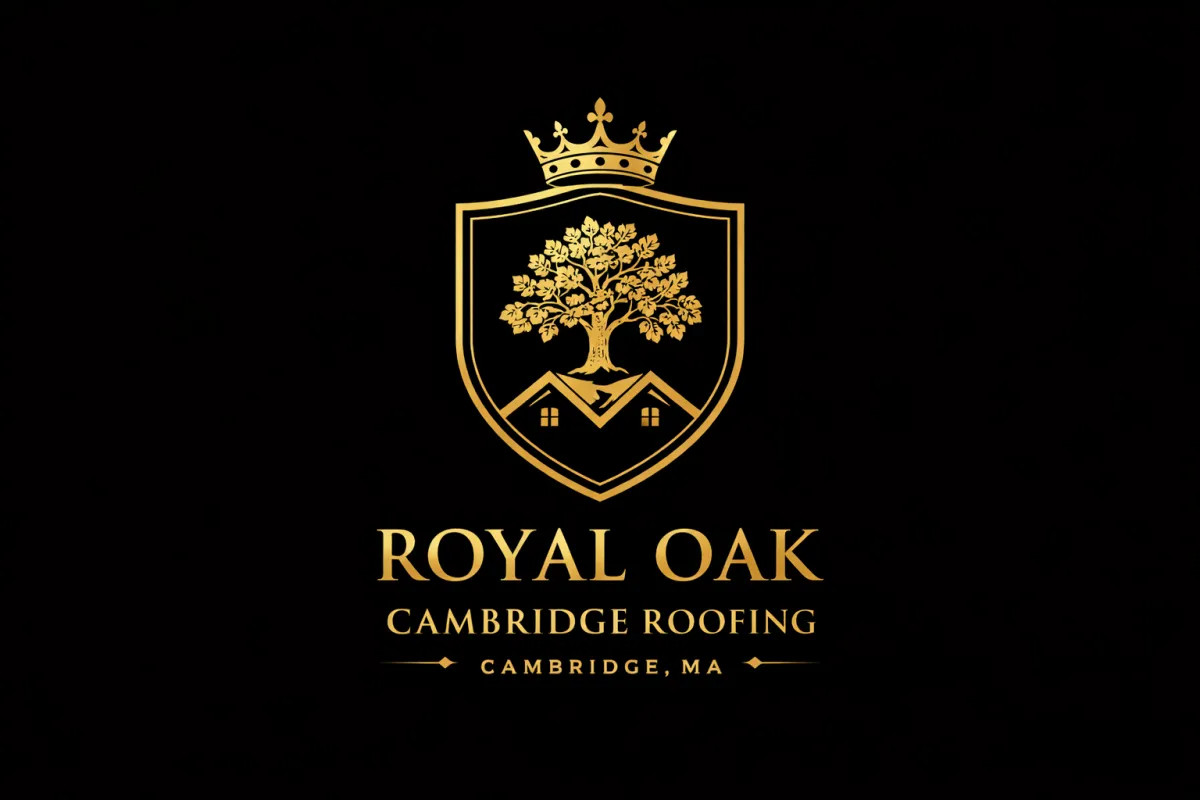 royal oak cambridge roofing logo