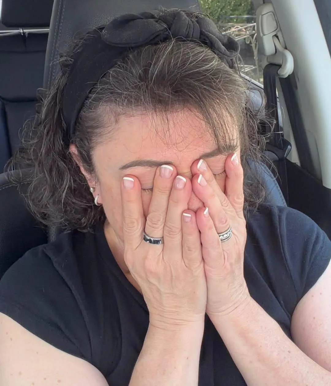 DEAR HER: SITTING IN THE GROCERY STORE PARKING LOT WITH A SECRET
