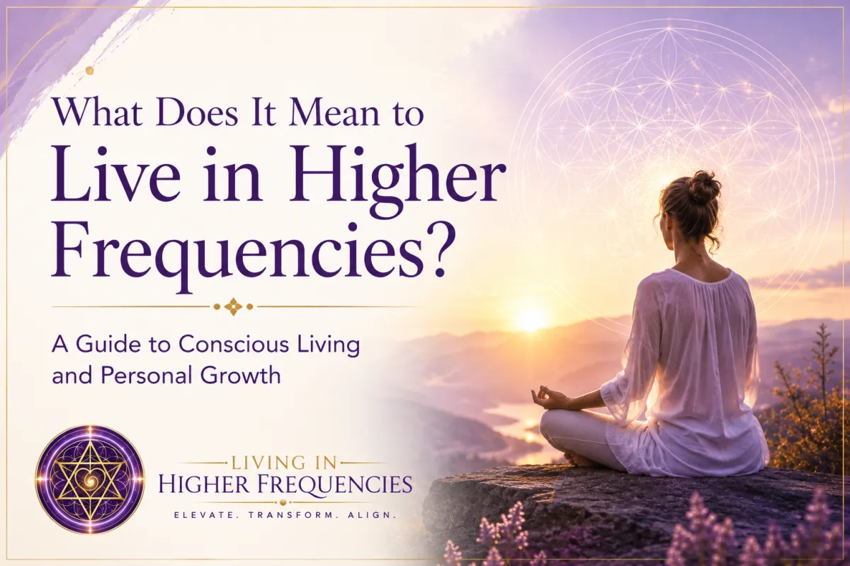 What Does It Mean to Live in Higher Frequencies? A Guide to Conscious Living and Personal Growth
