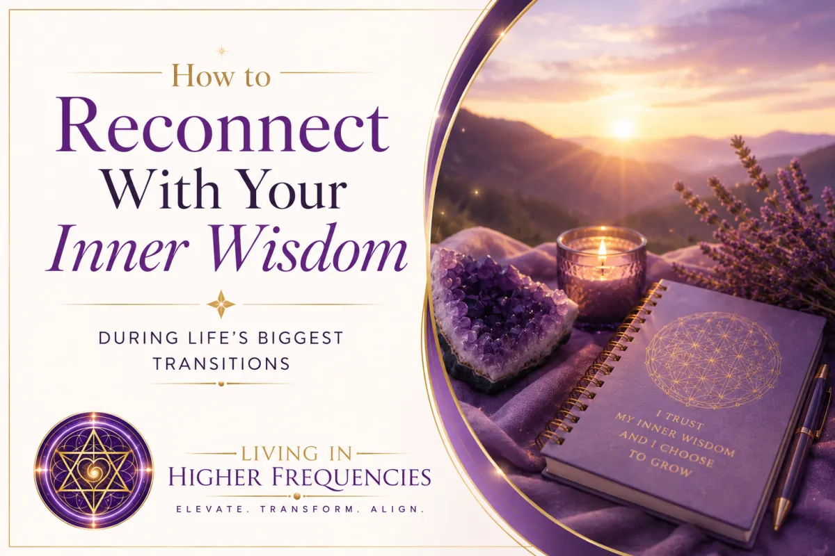 How to Reconnect With Your Inner Wisdom During Life's Biggest Transitions