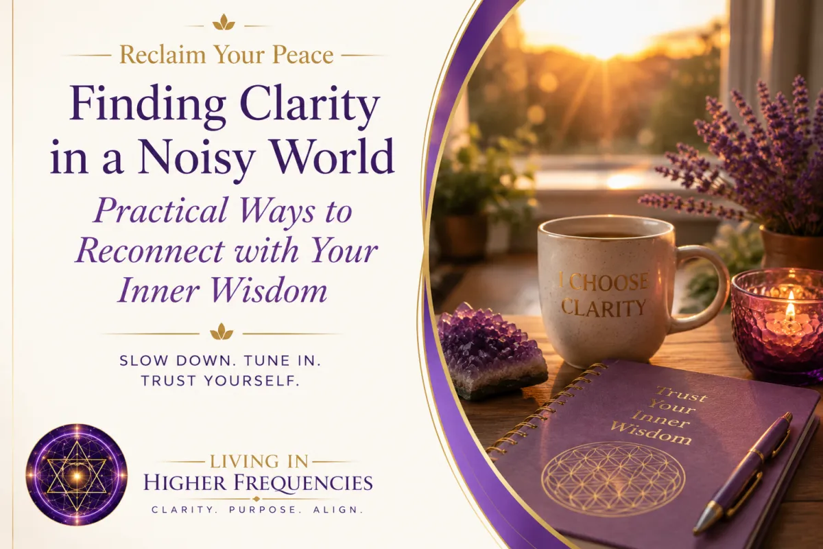 Finding Clarity in a Noisy World: Practical Ways to Reconnect with Your Inner Wisdom Harlyene Goss