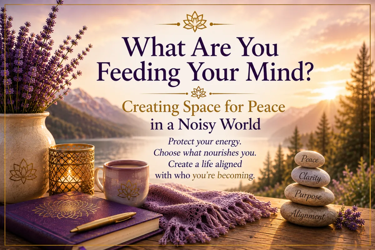 What Are You Feeding Your Mind? Creating Space for Peace in a Noisy World