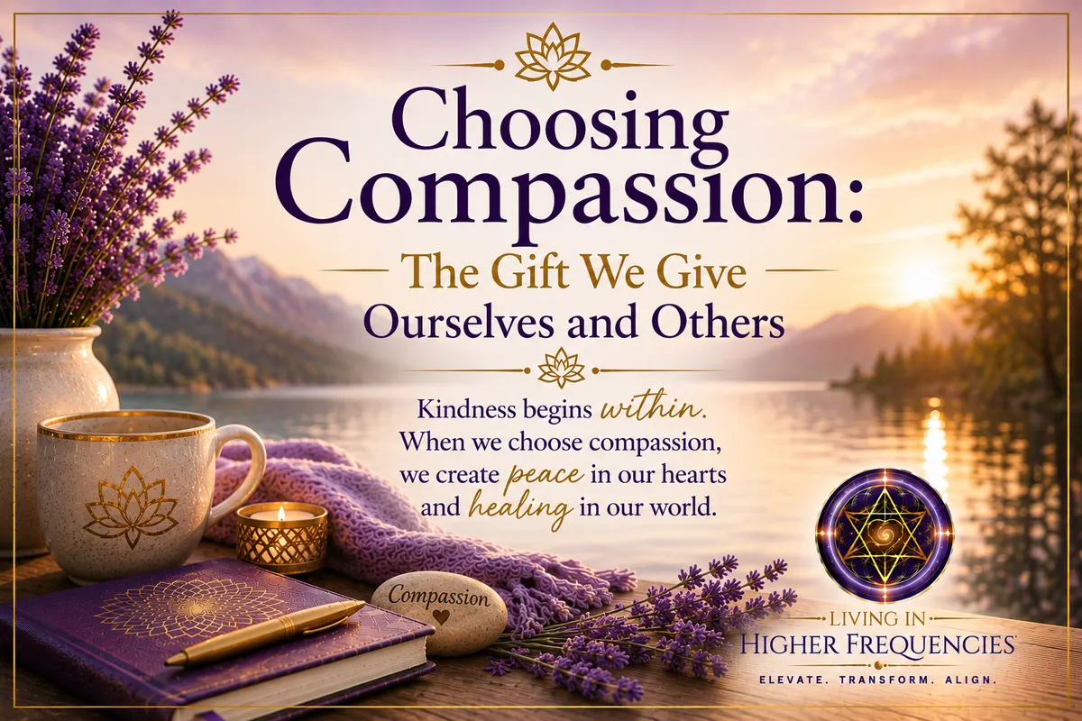 Choosing Compassion: The Gift We Give Ourselves and Others