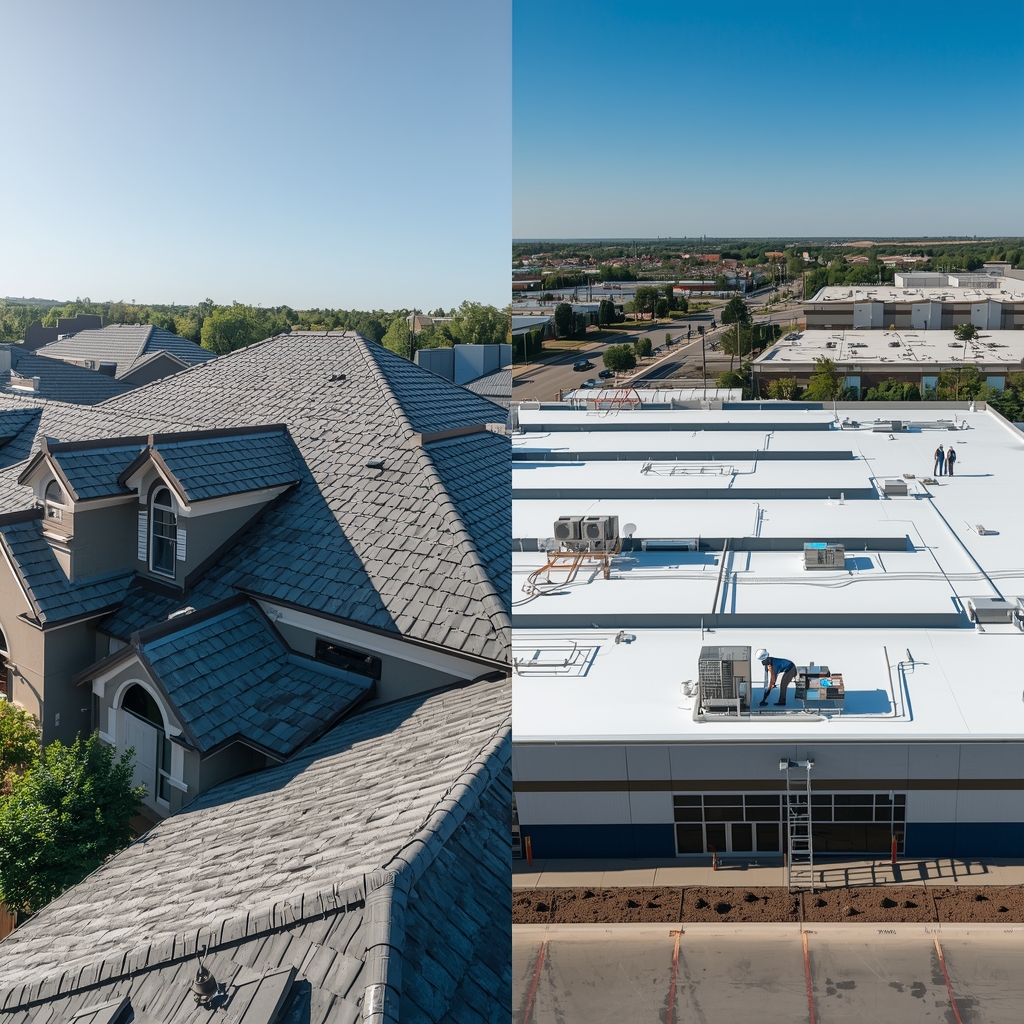 Residential vs. Commercial Roofing: What Property Owners Need to Know
