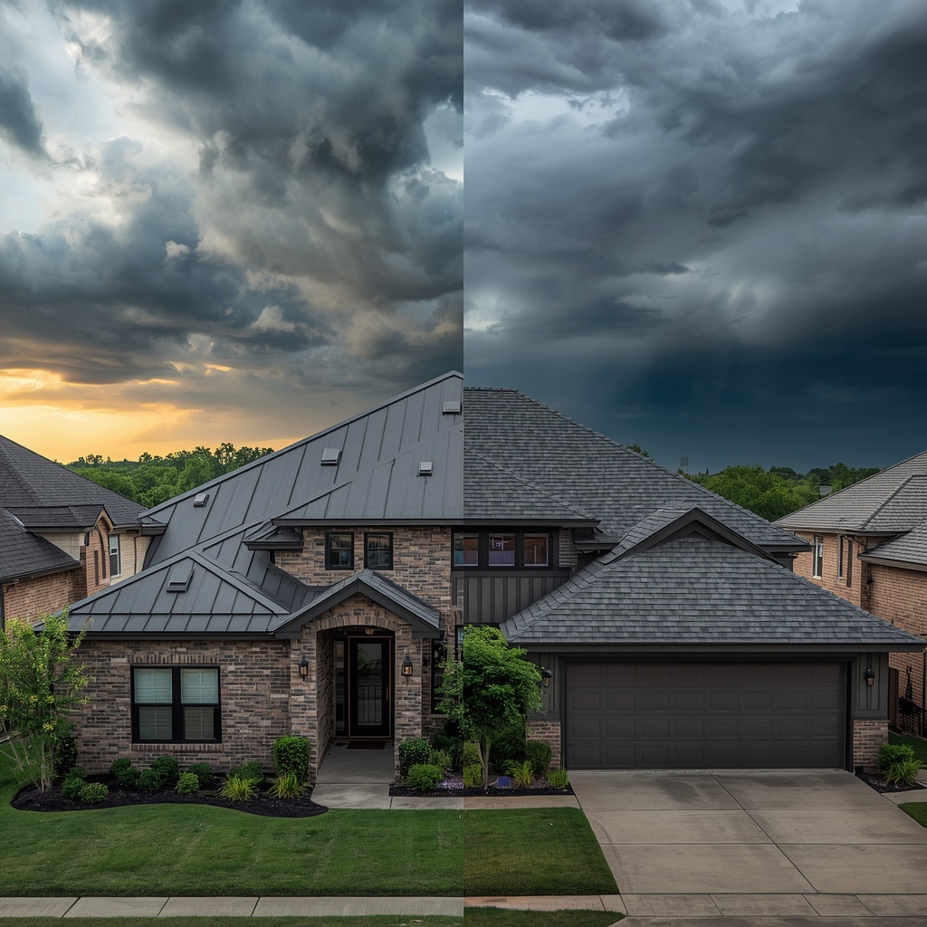Metal vs. Asphalt Roofs: Best Choice for Texas Weather