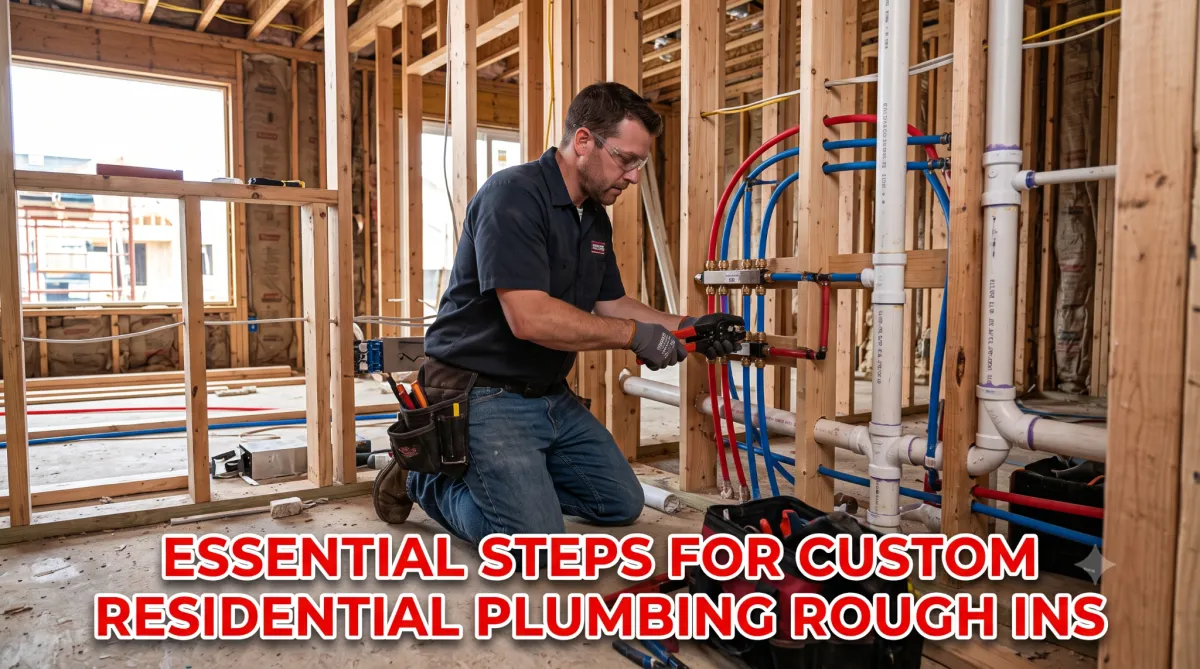 Essential Steps for Custom Residential Plumbing Rough Ins