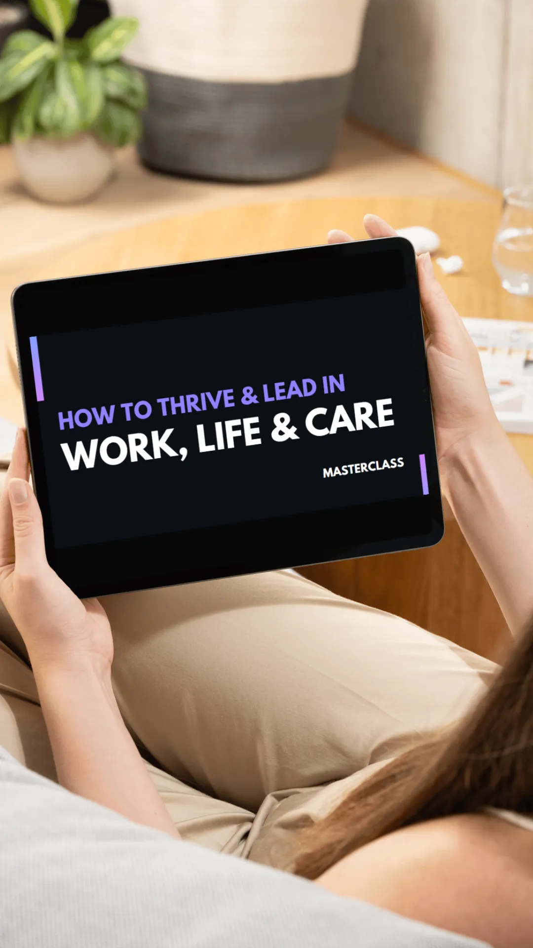 Sign up for the How to thrive and lead masterclass