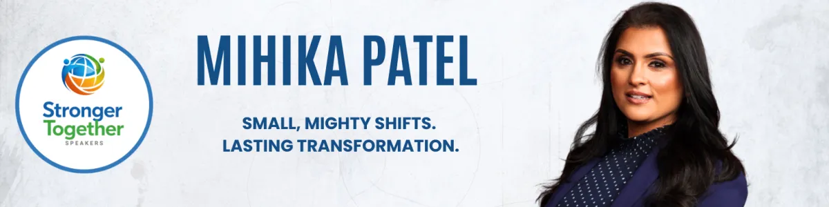 Mihika Patel | Burnout Prevention & Sustainable Leadership Speaker