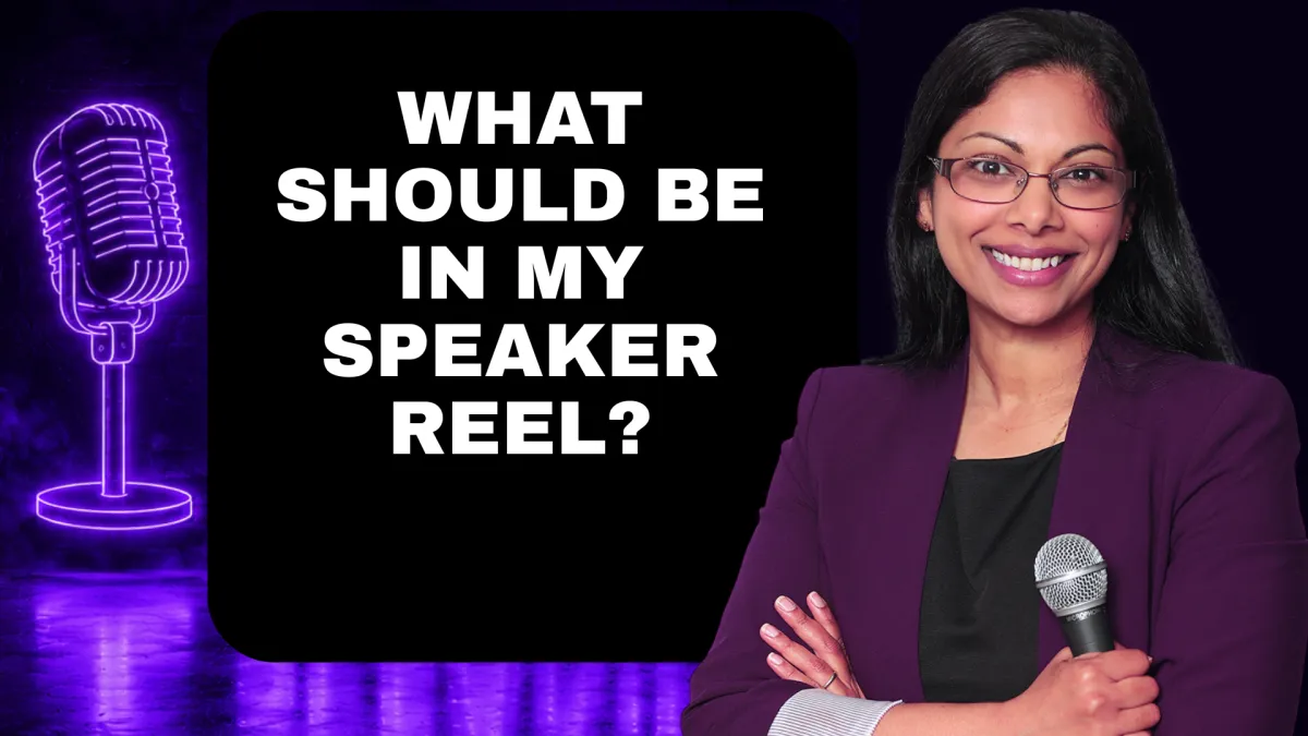 What Should Be in My Speaker Reel? 3 Essential Elements Event Planners Want to See