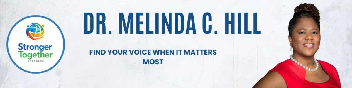 Dr. Melinda C. Hill | Leadership & Communication Keynote Speaker