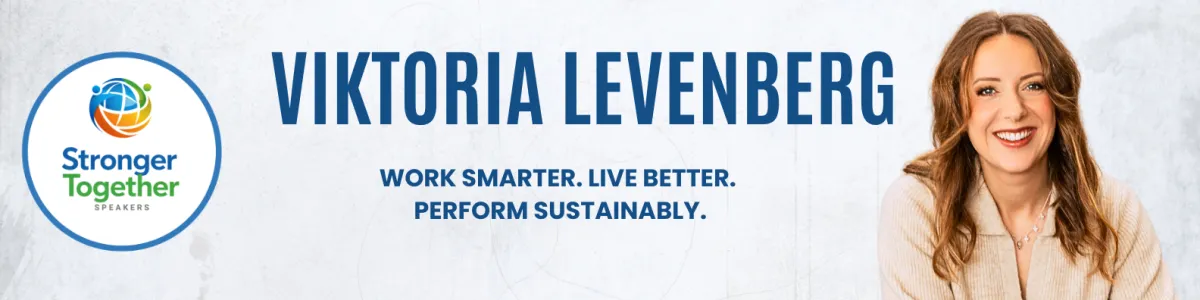 Viktoria Levenberg | Sustainable Productivity & Burnout Prevention Speaker