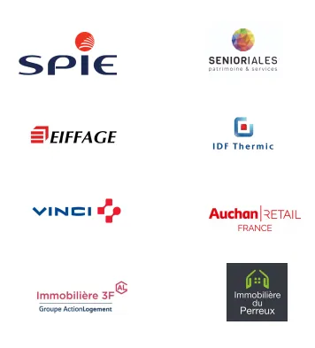 Références clients ERBI : collaborations avec groupes BTP, cabinets d’architectes, promoteurs immobiliers et maîtrises d’ouvrage