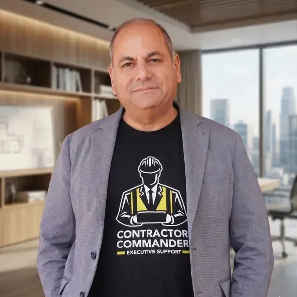 Portrait of Alberto Berrio, founder of Contractor Commander