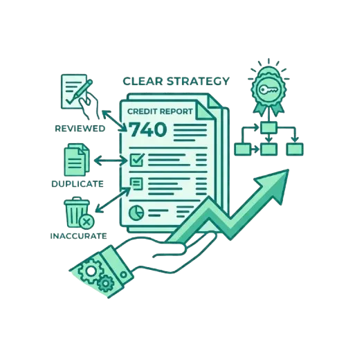 Report Review With a Clear Strategy