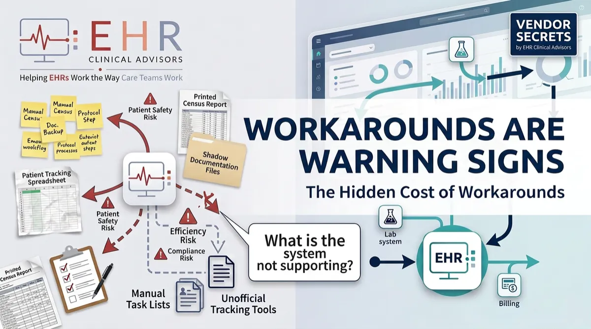 The Hidden Cost of EHR Workarounds