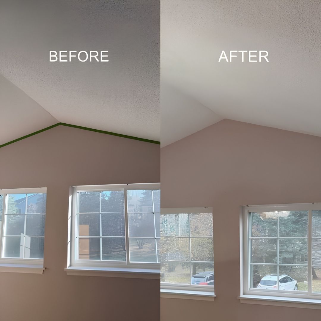 Before and After Window Painting
