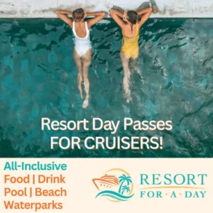 Resort day pass for cruisers