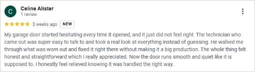 garage door sales near me