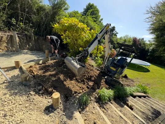 Dunedin landscape design and garden project
