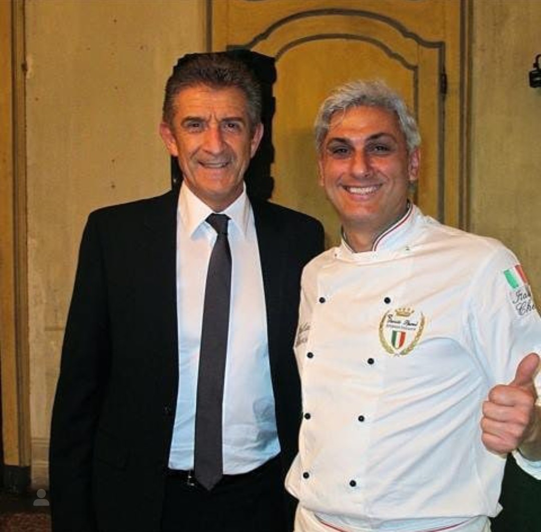con Ezio Greggio