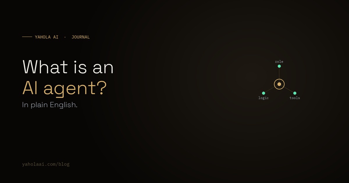 What Is an Autonomous AI Agent? (In plain English)