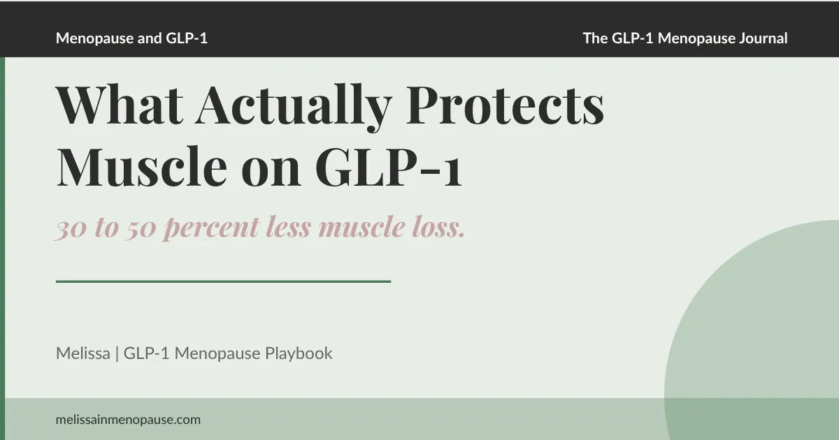 Resistance Training on GLP-1: What Protects Muscle