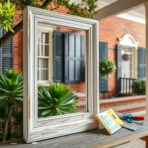 Clean Charleston historic home with lead paint testing, removal tools, safety gear, and detailed textured surfaces.