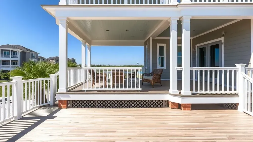 Decks and Porch projects showcasing beautiful designs in Myrtle Beach, SC