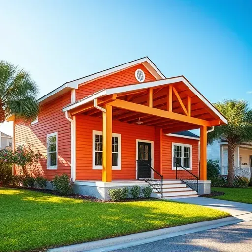 Freshly installed durable siding and carport on a Charleston SC home with lush landscaping and Southern charm