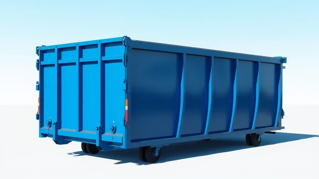 Dumpster rental projects in Charleston SC showcasing different container sizes and services available.