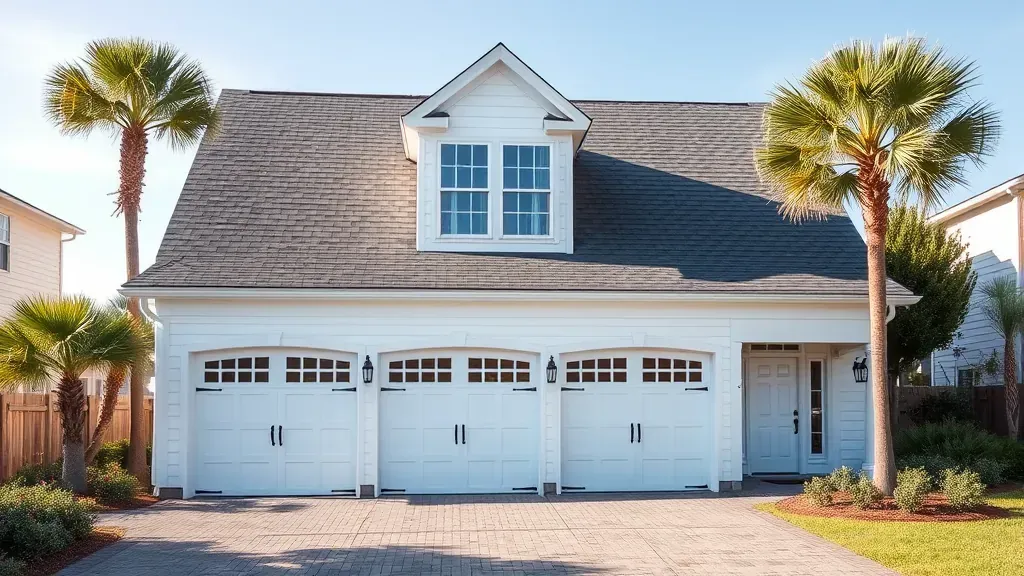 Garage Conversions projects in Charleston SC showcasing before and after transformations and design ideas
