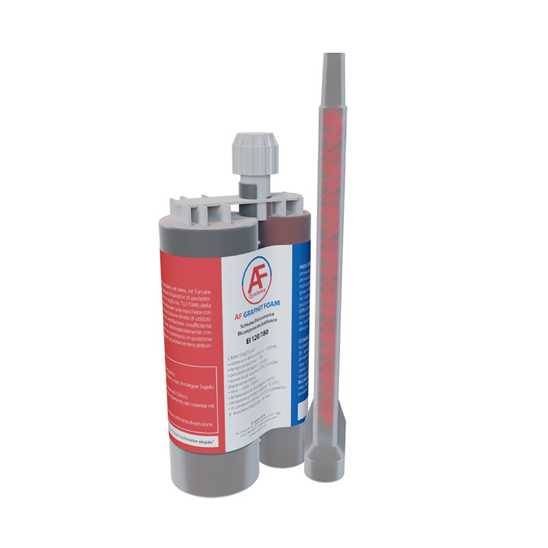 AF Graphit Foam - Two-component fire-resistant polyurethane foam