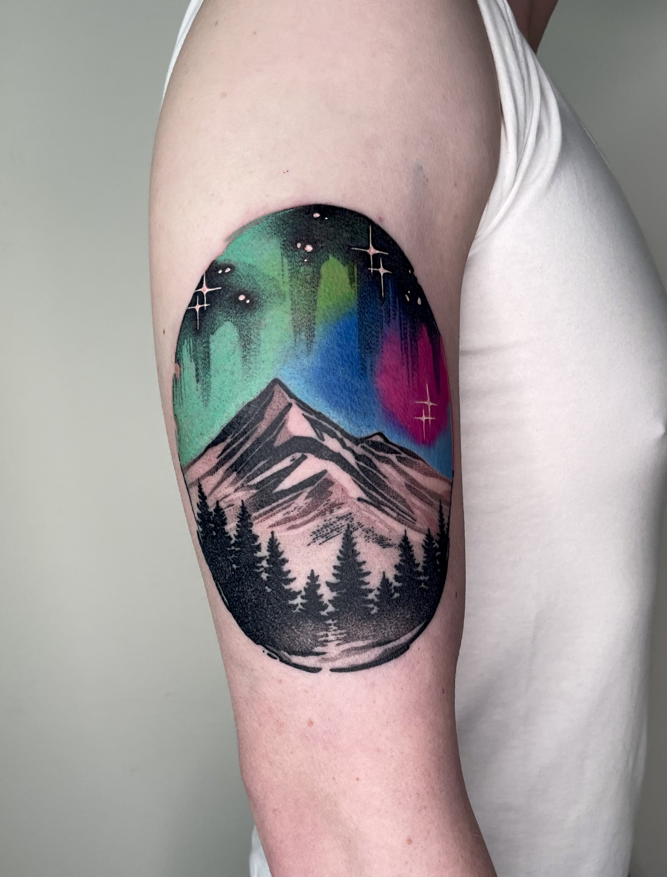 A sign that is on the side of a building