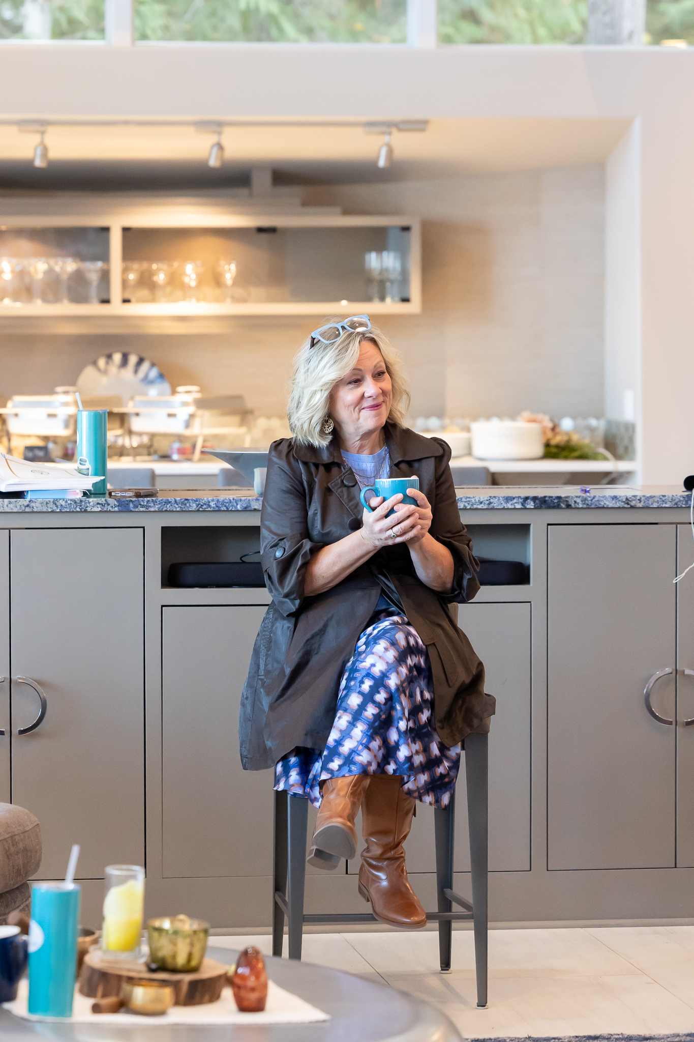 Debbie Heiser leading a workshop session