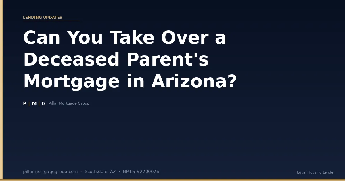 PILLAR MORTGAGE #1 in Arizona