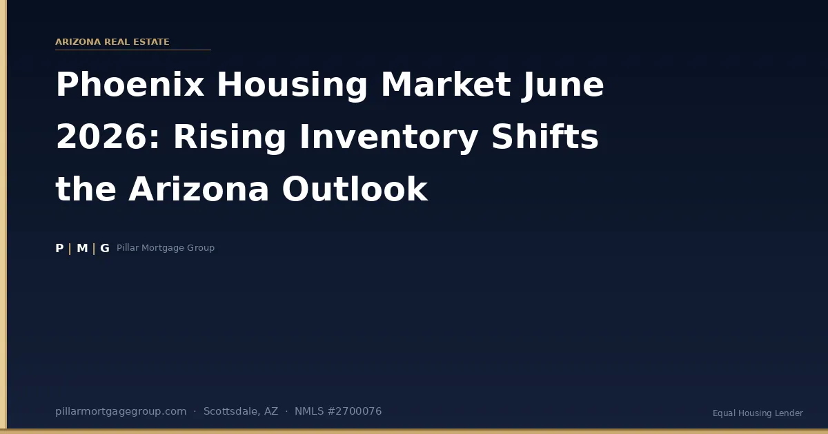 Phoenix Housing Market 2026: Rising Inventory and What It Means for Arizona Buyers and Sellers