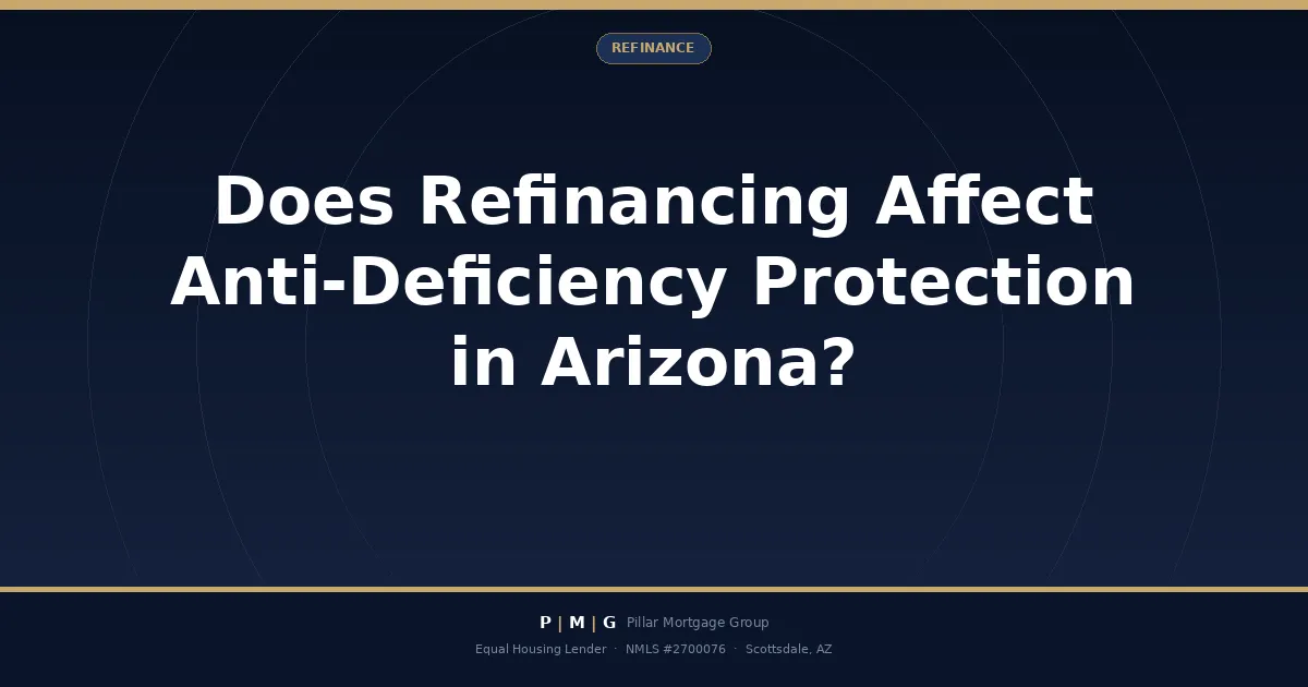 PILLAR MORTGAGE #1 in Arizona